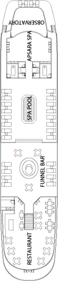 Choose your cabin on Terrace Deck             